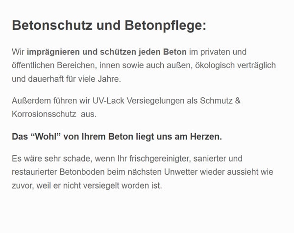 betonschutz aus 91052 Erlangen