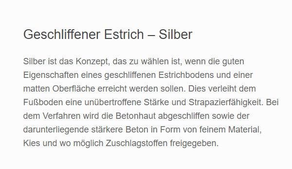 estrich boden aus  Erlangen